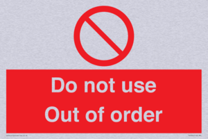 PV5354: Do not use Out of order