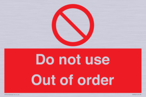 PV5354: Do not use Out of order