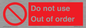 PV5354: Do not use Out of order