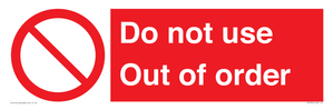 PV5354: Do not use Out of order