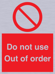 PV5354: Do not use Out of order