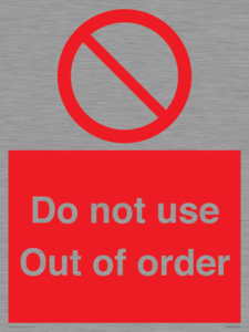 PV5354: Do not use Out of order