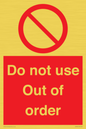 PV5354: Do not use Out of order