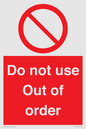 PV5354: Do not use Out of order