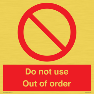 PV5354: Do not use Out of order