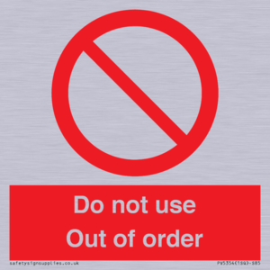 PV5354: Do not use Out of order