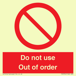 PV5354: Do not use Out of order