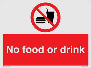 PV5356: No food or drink