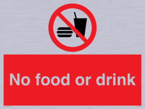 PV5356: No food or drink