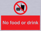 PV5356: No food or drink