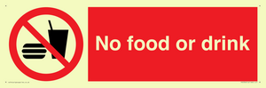 PV5356: No food or drink