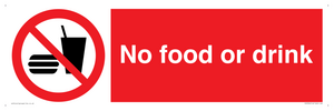 PV5356: No food or drink