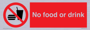 PV5356: No food or drink