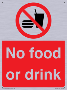PV5356: No food or drink