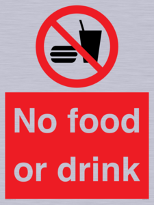PV5356: No food or drink