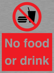 PV5356: No food or drink