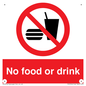 PV5356: No food or drink
