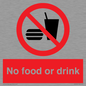 PV5356: No food or drink