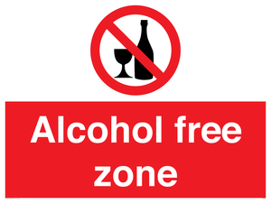 PV5392: Alcohol free zone