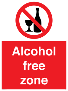 PV5392: Alcohol free zone