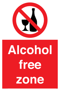 PV5392: Alcohol free zone