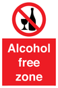 PV5392: Alcohol free zone