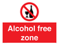 PV5392: Alcohol free zone
