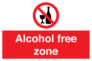 PV5392: Alcohol free zone