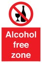 PV5392: Alcohol free zone