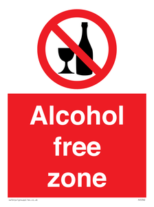 PV5392: Alcohol free zone