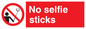 PV5433: No selfie sticks