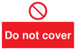 PV5507: Do not cover