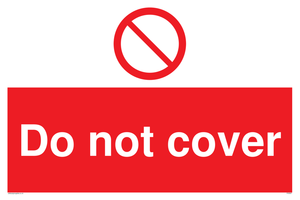 PV5507: Do not cover