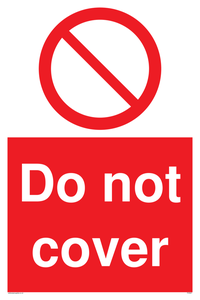PV5507: Do not cover
