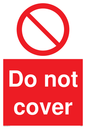 PV5507: Do not cover