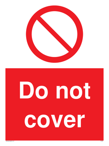 PV5507: Do not cover