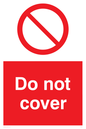 PV5507: Do not cover