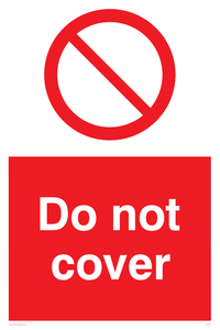 PV5507: Do not cover