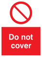 PV5507: Do not cover