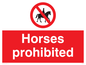 PV5583: Horses prohibited
