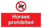 PV5583: Horses prohibited