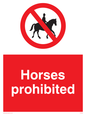 PV5583: Horses prohibited