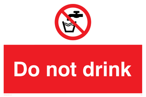 PV56: do not drink