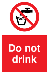 PV56: do not drink