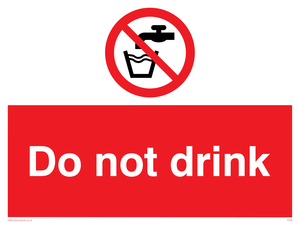 PV56: do not drink