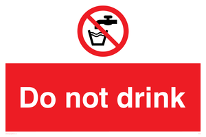 PV56: do not drink