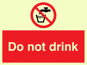 PV56: do not drink