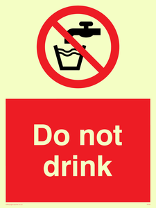 PV56: do not drink