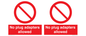PV5702: No plug adapters allowed Prohibition Sign