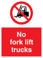 PV58: no fork lift trucks